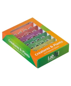 Levenhuk LabZZ CP24 Creatures & Plants Prepared Slides Set