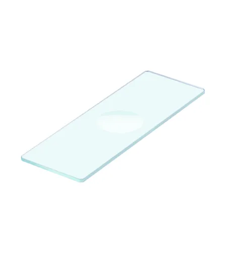Levenhuk G50 1H Single Cavity Blank Slides, 50 pcs