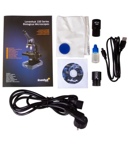 Цифровой монокулярный микроскоп Levenhuk D320L BASE 3M