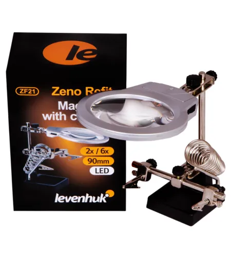 Levenhuk Zeno Refit ZF21 Magnifier 2x/6x 90mm