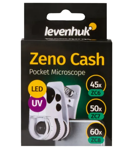 Taskumikroskoop Zeno Cash ZC7 Levenhuk 50x