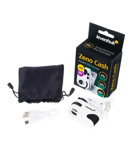 Pocket Microscope Zeno Cash ZC8 Levenhuk 60x