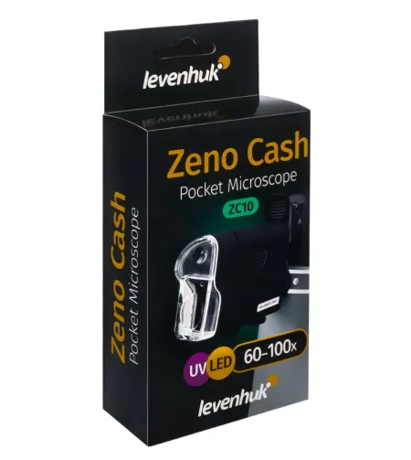 Taskumikroskoop Zeno Cash ZC10 Levenhuk 60x-100x