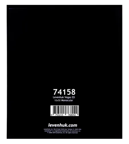Levenhuk Vegas ED 10x50 Monocular