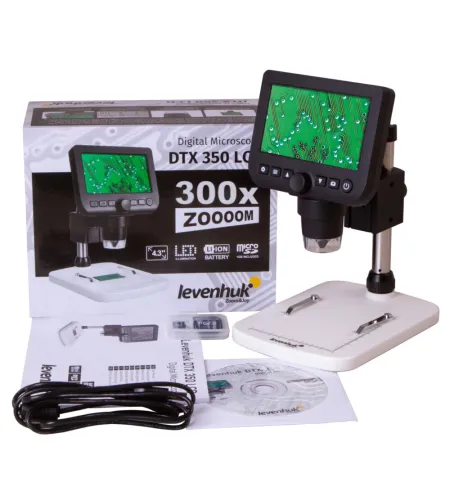 Digitaalne mikroskoop Levenhuk DTX 350 LCD 20x-300x