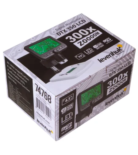 Digitaalne mikroskoop Levenhuk DTX 350 LCD 20x-300x