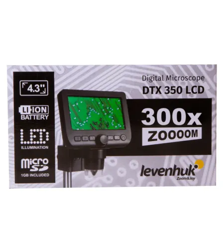 Digitaalne mikroskoop Levenhuk DTX 350 LCD 20x-300x