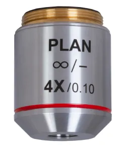 Levenhuk MED 4x Infinity Plan Ахроматический объектив