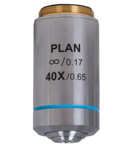 Levenhuk MED 40x Infinity Plan Ахроматический объектив