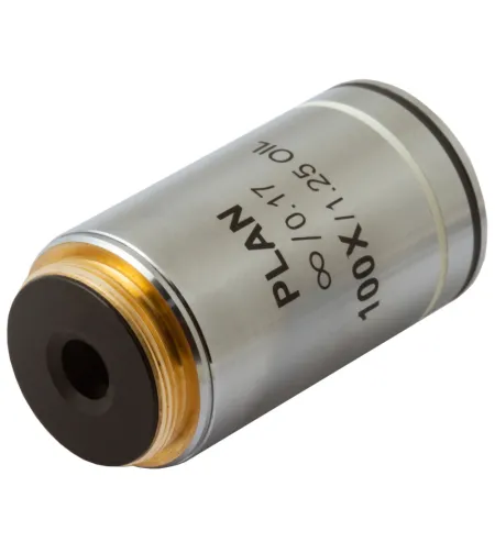 Levenhuk MED 100x Infinity Планахроматический объектив