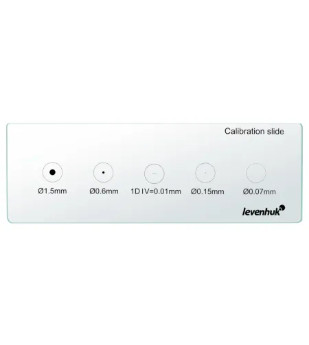 Калибровочный слайд Levenhuk MED X/Y