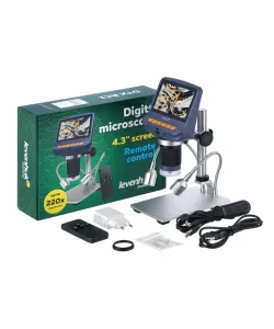 Микроскоп Levenhuk DTX RC с дистанционным управлением, , 3x–220x