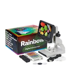 Mikroskopas, Levenhuk Rainbow DM700 LCD skaitmeninis, 10x–200x