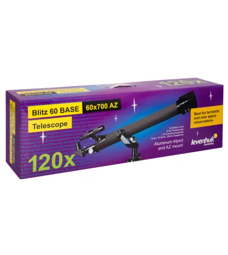 Levenhuk Blitz 60 BASE Teleskopas
