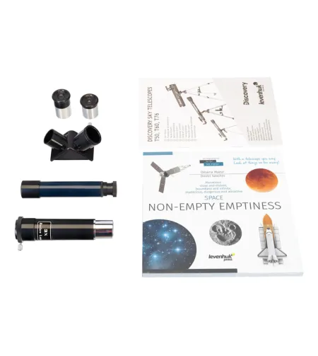 Discovery Sky T50 Telescope with book