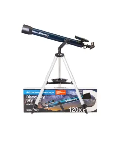 Telescope, Telescope, Discovery Sky T60 60/700 120x with book