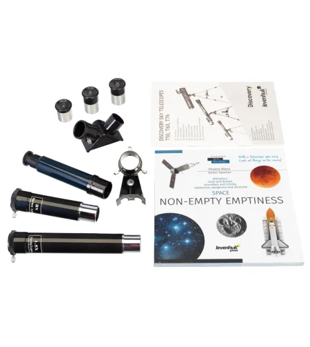 Телескоп, Discovery Sky T60 60/700 120x с книгой