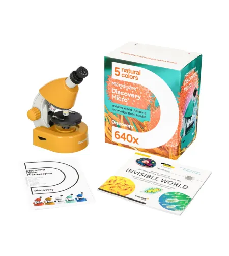 Mikroskoop, Discovery Micro Solar, 40x-640x, koos raamatuga