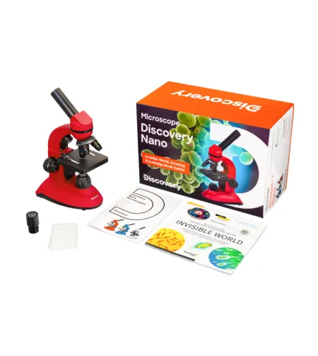 Микроскоп, Discovery Nano Terra, 40x-400x, с книгой