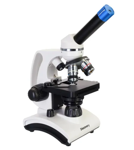 Discovery Atto Polar digital microscope with book