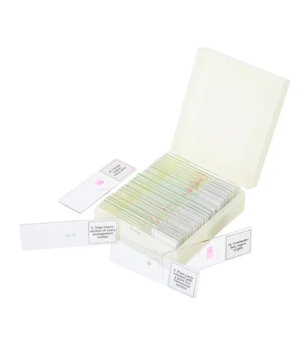 Mikropreparātu komplekts Discovery Prof DPS 25. "Bioloģija, putni u.c."