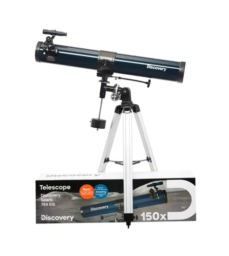 (EN) Discovery Spark 769 EQ Telescope with book