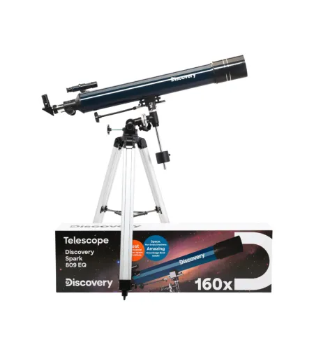 (EN) Discovery Spark 809 EQ Telescope with book