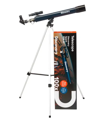 (RU) Discovery Spark 506 AZ Telescope with book