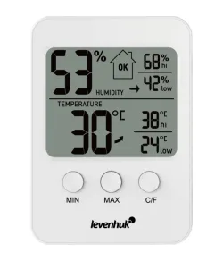 Levenhuk Wezzer BASE L30 White Thermohygrometer