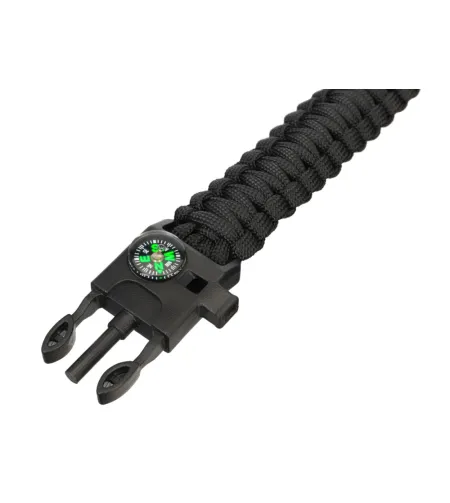 Levenhuk LabZZ FL5 Must tulekiviga käevõru