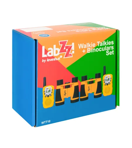 Raadiosaatja ja binoklikomplek, Levenhuk LabZZ WTT10, Oranž
