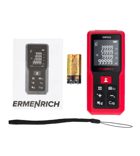 Lasermõõdulint Ermenrich Reel GM100