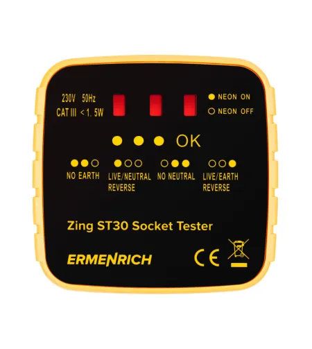 Ermenrich Zing ST30 Socket Tester