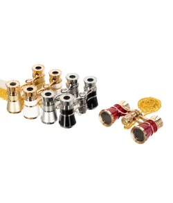 Teatri binokkel, hõbedane ketiga Levenhuk Broadway 325B