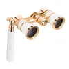 Levenhuk Broadway 325E Lorgnette Opera Glasses white
