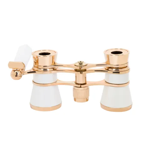 Levenhuk Broadway 325E Lorgnette Opera Glasses white