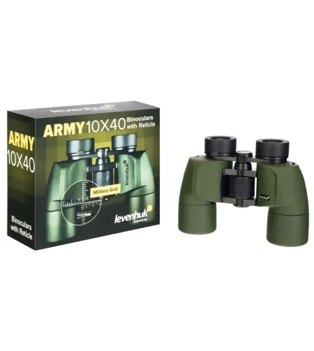 Levenhuk Army 10x40 Binoculars with Reticle