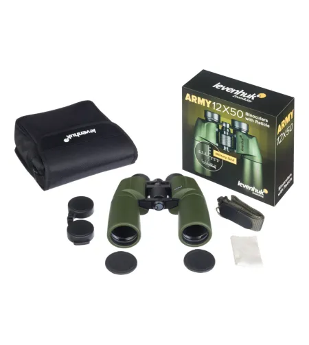 Levenhuk Army 12x50 Binoculars with Reticle