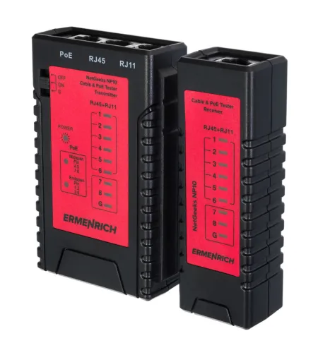 Ermenrich NetGeeks NP10 Cable & PoE Tester