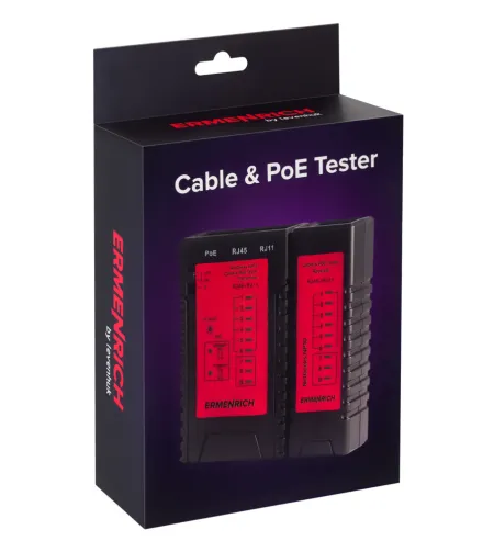Ermenrich NetGeeks NP10 Cable & PoE Tester