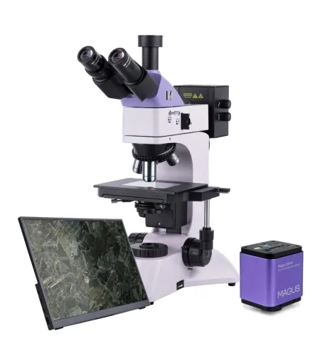 MAGUS Metal D600 BD LCD metallurgiline digitaalmikroskoop