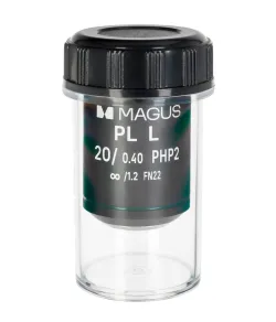 Объектив MAGUS 20HP 20х/0,40 Plan L фазовый PHP2 ∞/1,2 WD 8,0 мм