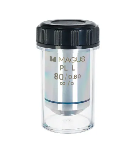 MAGUS 80PLL 80х/0.80 Plan L WD 1.25mm objektiiv