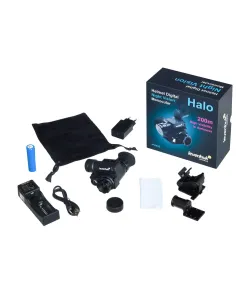 Levenhuk Halo NVM20 Helmet digitaalne öise nägemise monokulaar, kiivri kinnitusega