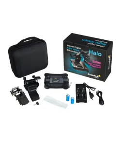 Levenhuk Halo NVB10 Helmet Digital Night Vision binokkel, kiivri kinnitusega