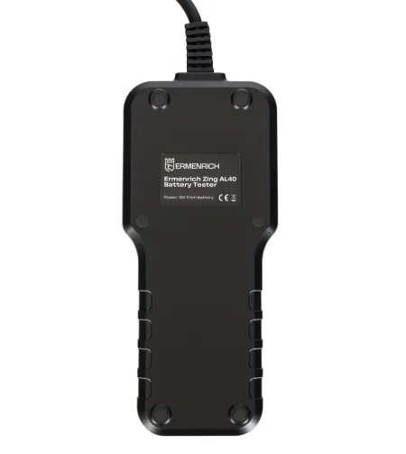 Ermenrich Zing AL40 akumuliatoriaus testeris