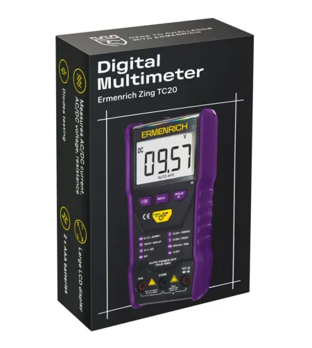 Ermenrich Zing TC20 Digital Multimeter
