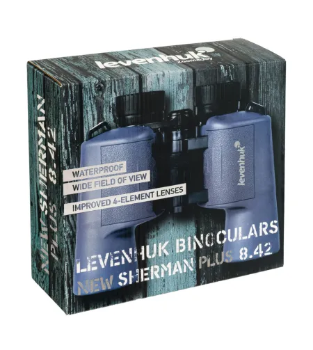Levenhuk New Sherman PLUS 8x42 Binoculars