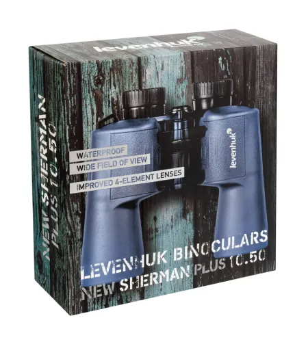 Levenhuk New Sherman PLUS 10x50 Binoculars