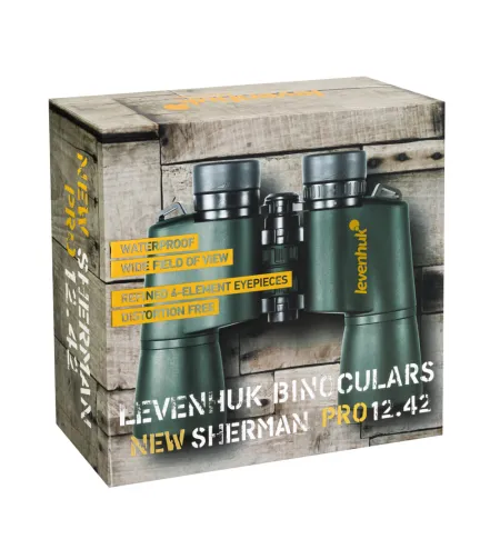 Levenhuk New Sherman PRO 12x42 Binoculars